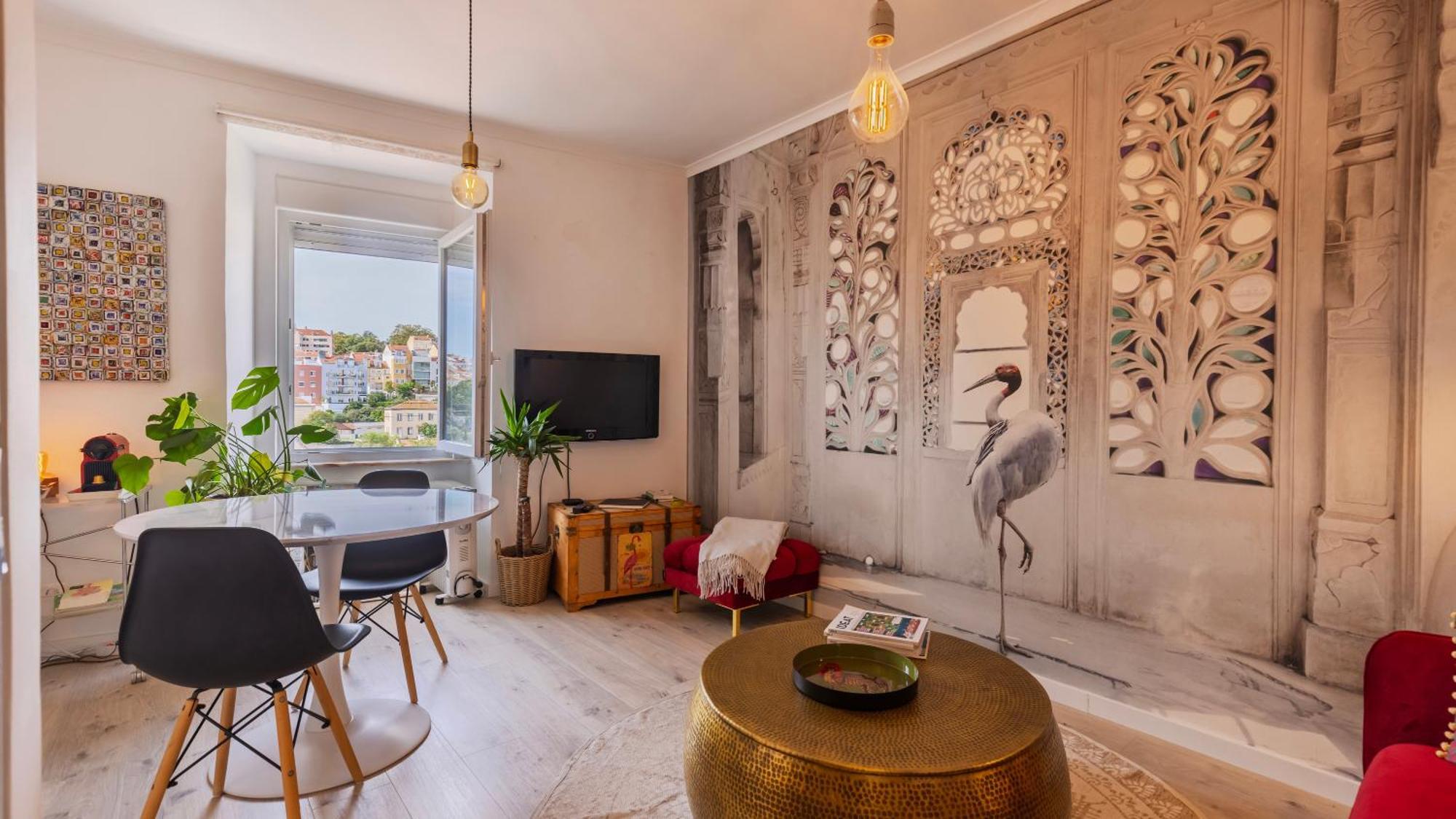Sunny Design Apt In Praca Das Flores By Lovelystay Lisboa Extérieur photo